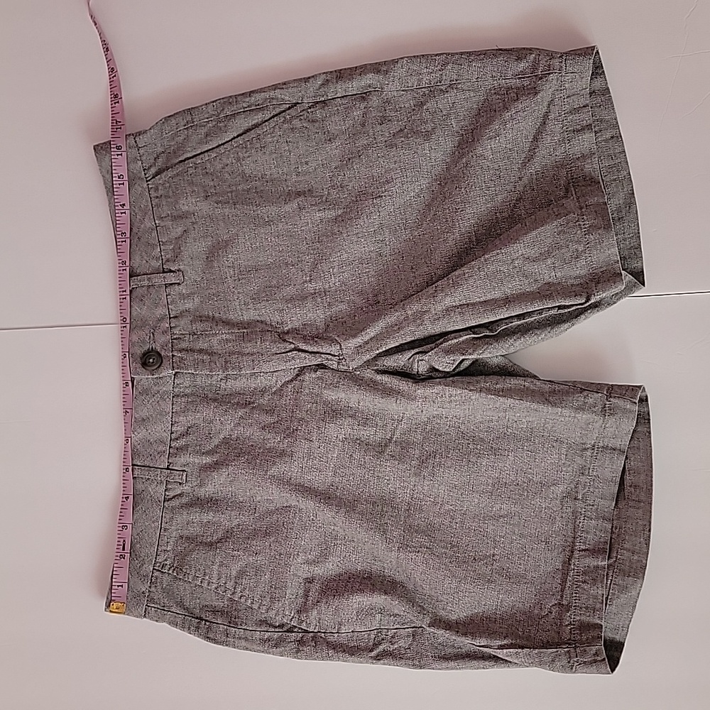 Marc Anthony Luxury Slim Fit-Grey Heather-Shorts/34.